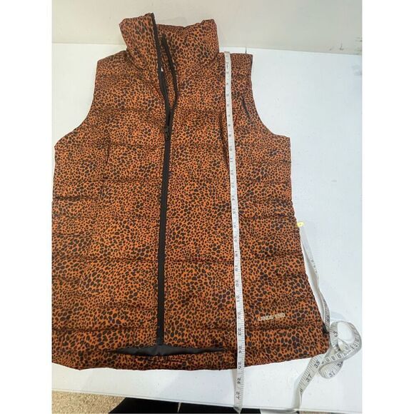 Lands’ End women’s animal print vest size small 6-8 - Picture 4 of 6